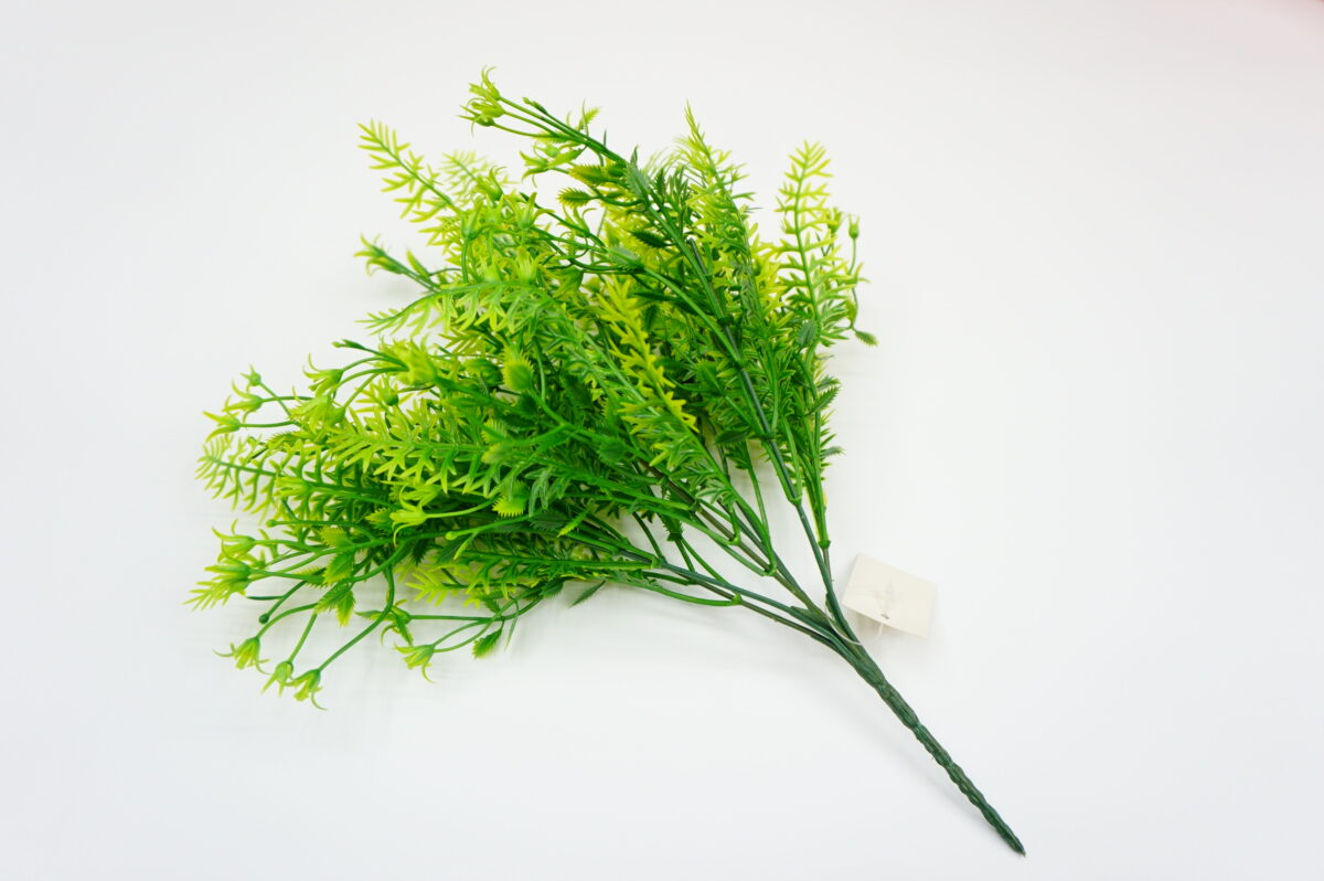 Artificial Shrub Plant – Mini Green Plastic Bush for Indoor Decor – Wholesale Supplier-1 - Image 3