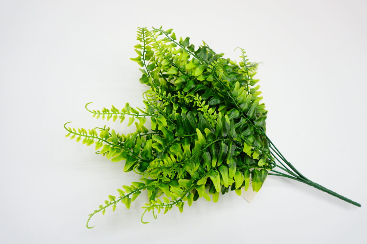 Artificial Shrub Plant – Mini Green Plastic Bush for Indoor Decor – Wholesale Supplier-37 - Image 3