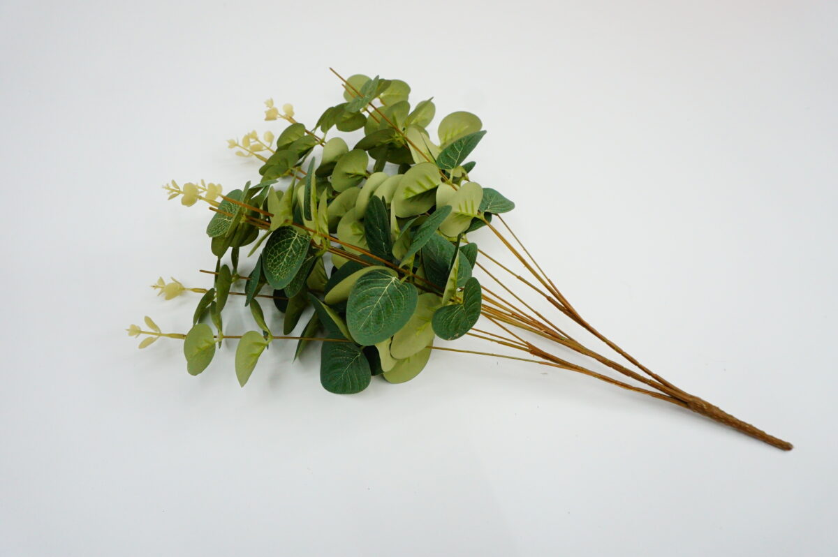 Artificial Shrub Plant – Mini Green Plastic Bush for Indoor Decor – Wholesale Supplier-37