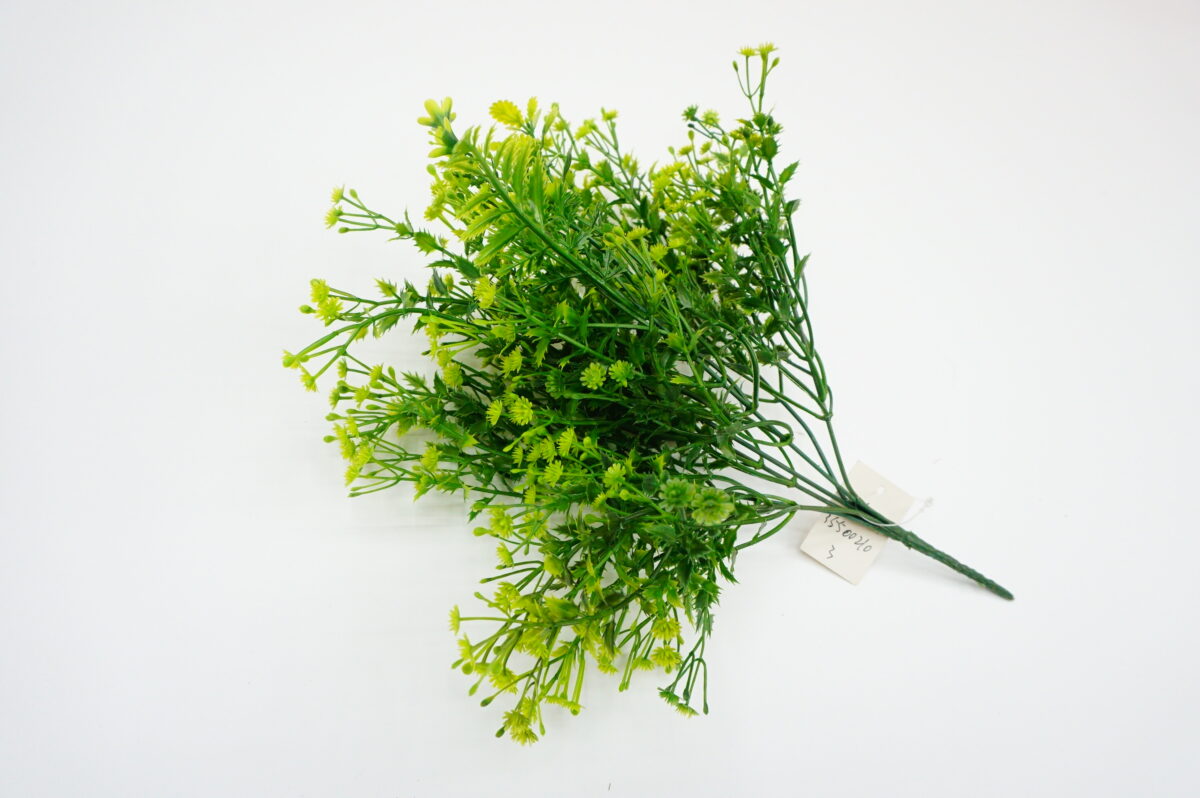 Artificial Shrub Plant – Mini Green Plastic Bush for Indoor Decor – Wholesale Supplier-37 - Image 2