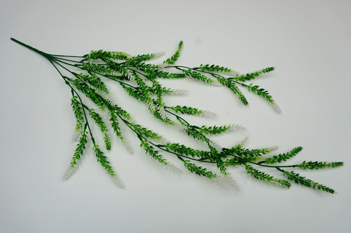 plastic green wall plant for store display-39