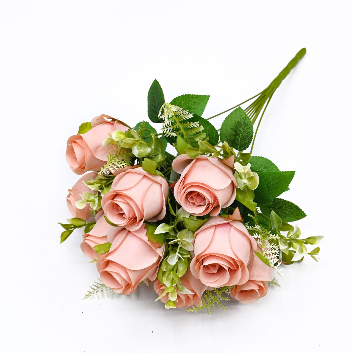 pink silk flower arrangement supplier -3