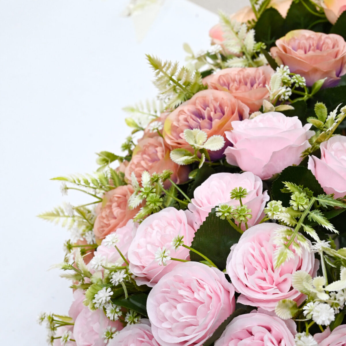 Artificial Rose Chinensis bouquet wholesale -5