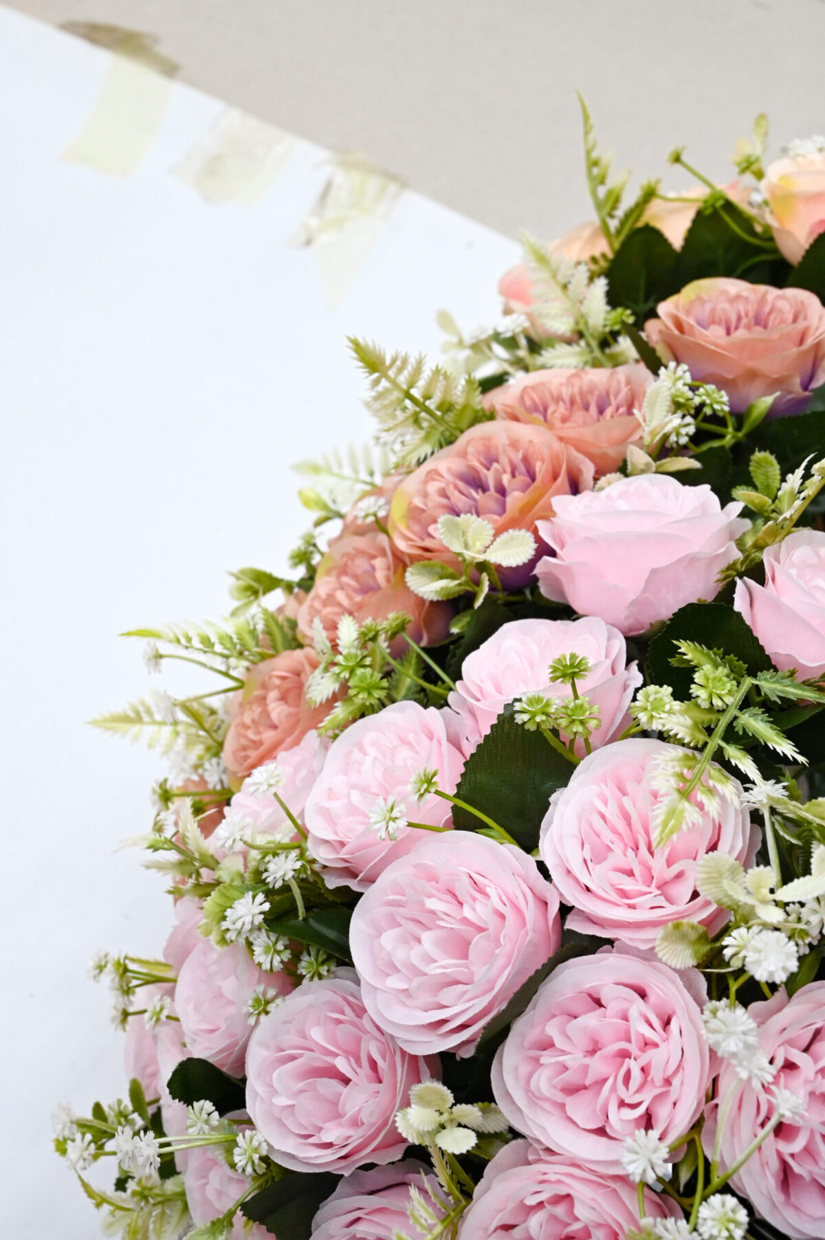 Artificial Rose Chinensis bouquet wholesale -5
