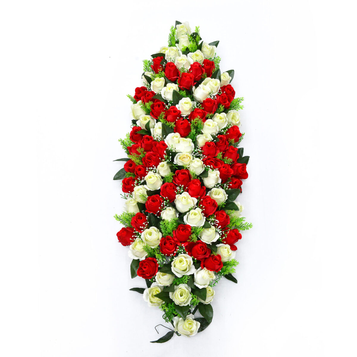 plastic flower table runner for banquet events-12 - Image 3