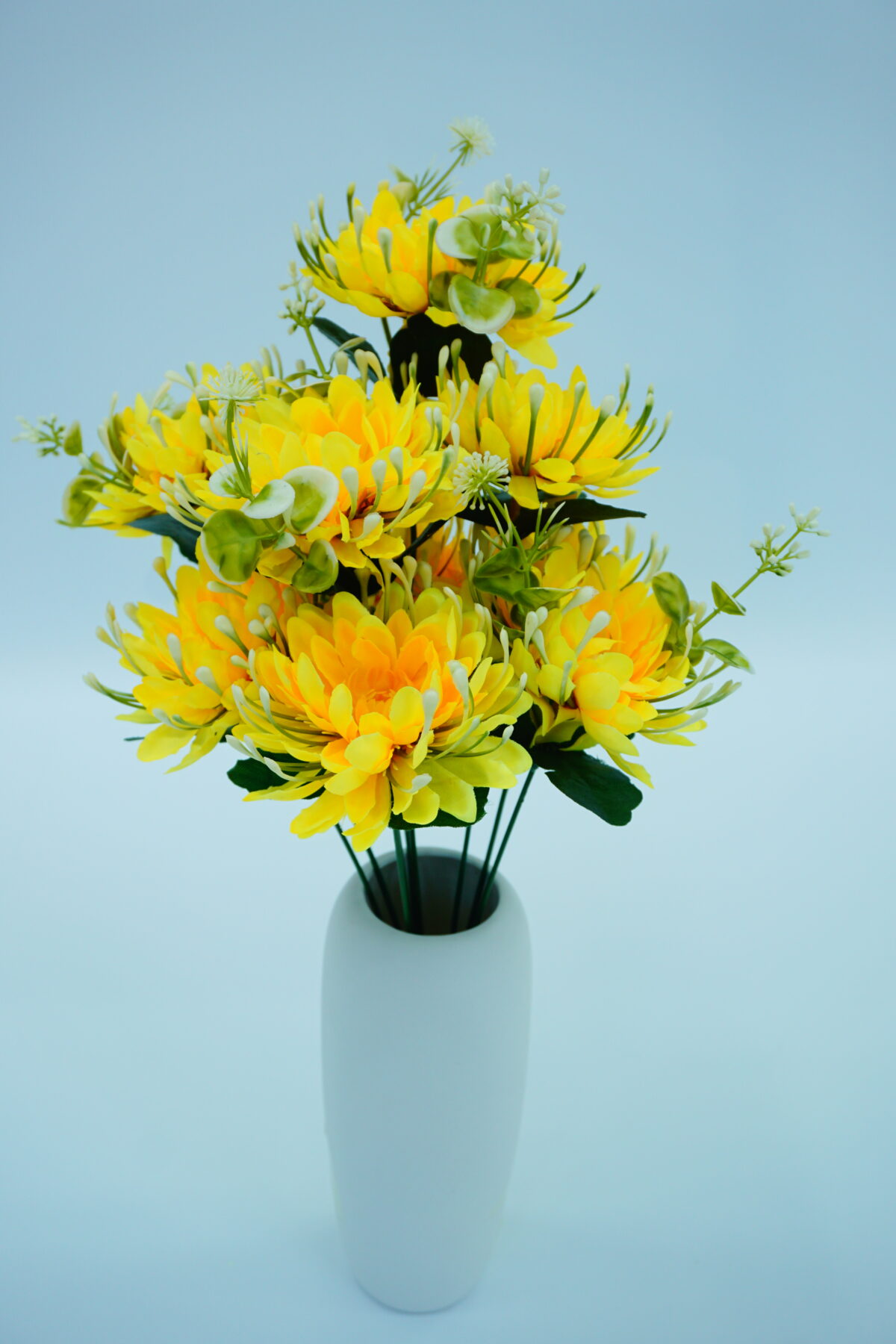 Six-Color Chrysanthemum Bouquet – Artificial Multi-Color Chrysanthemum Flowers for Home & Event Decor-47 - Image 2