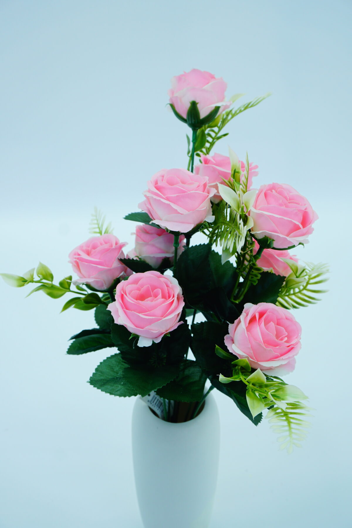 5-Color Mini Round Rose Flowers – Artificial Small Rose Heads for DIY & Home Decor-49 - Image 4