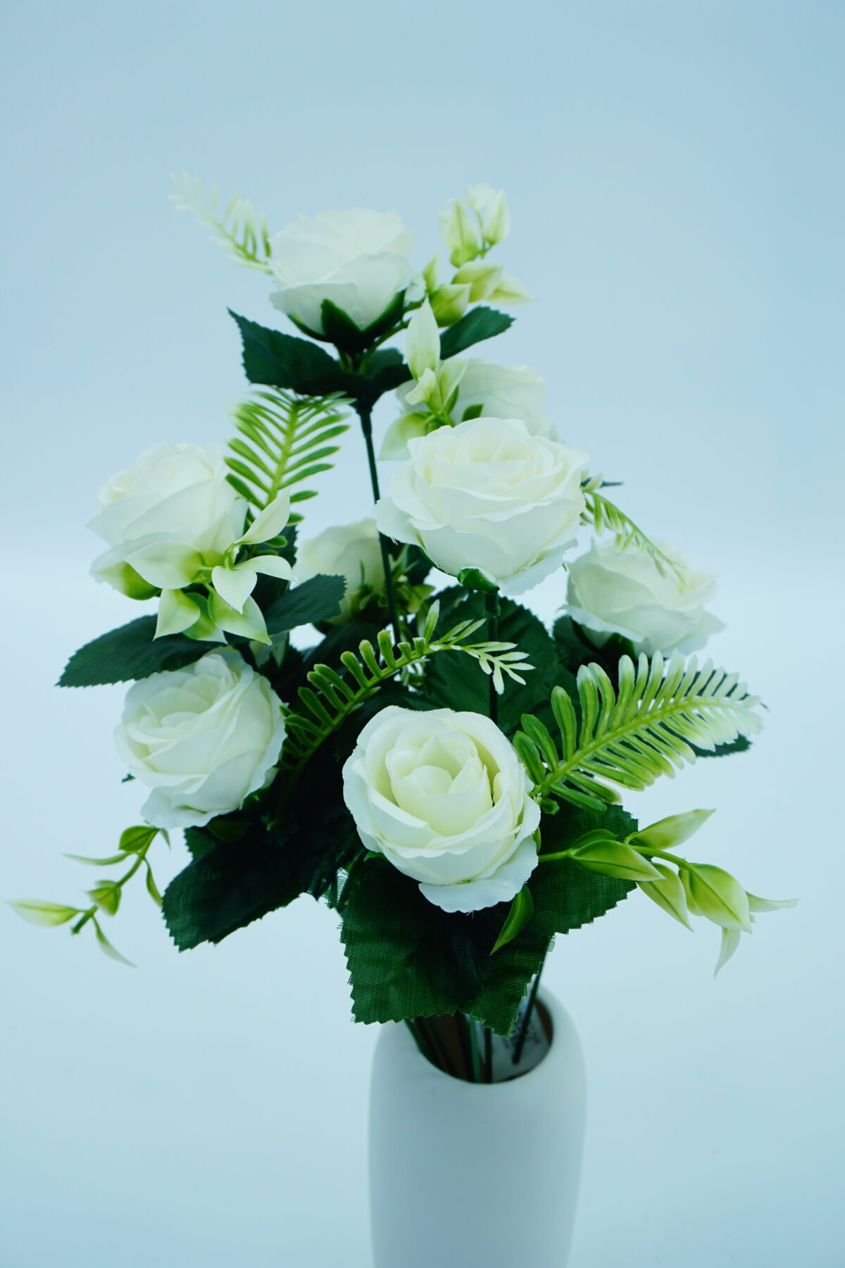 5-Color Mini Round Rose Flowers – Artificial Small Rose Heads for DIY & Home Decor-49 - Image 2