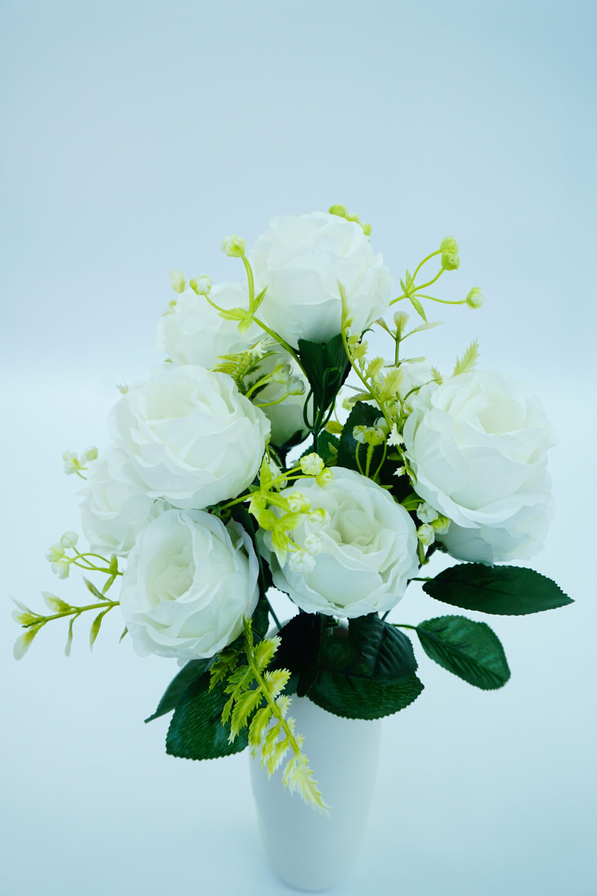 Low-Core Round Rose Flowers – Realistic Small Artificial Roses for Decoration-51 - Image 6