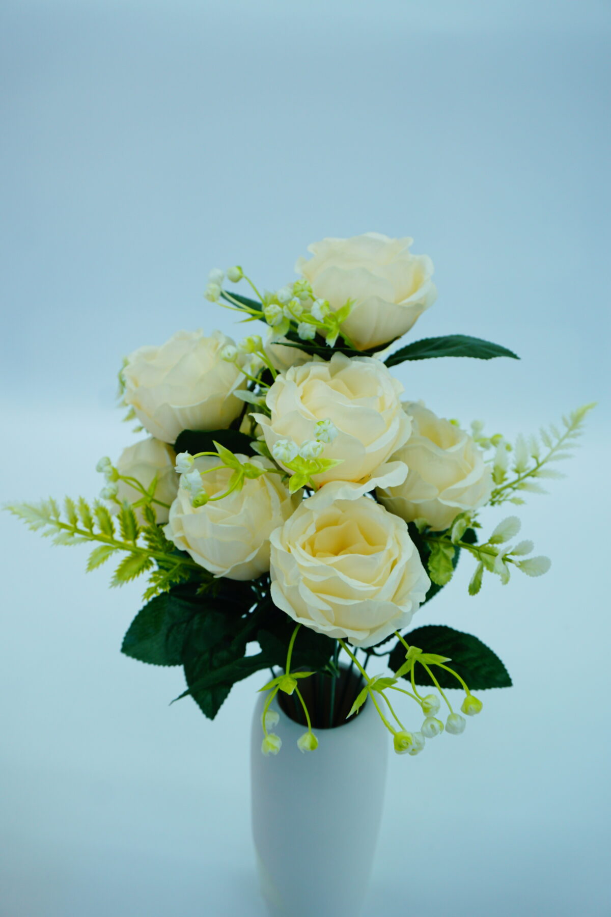 Low-Core Round Rose Flowers – Realistic Small Artificial Roses for Decoration-51 - Image 4