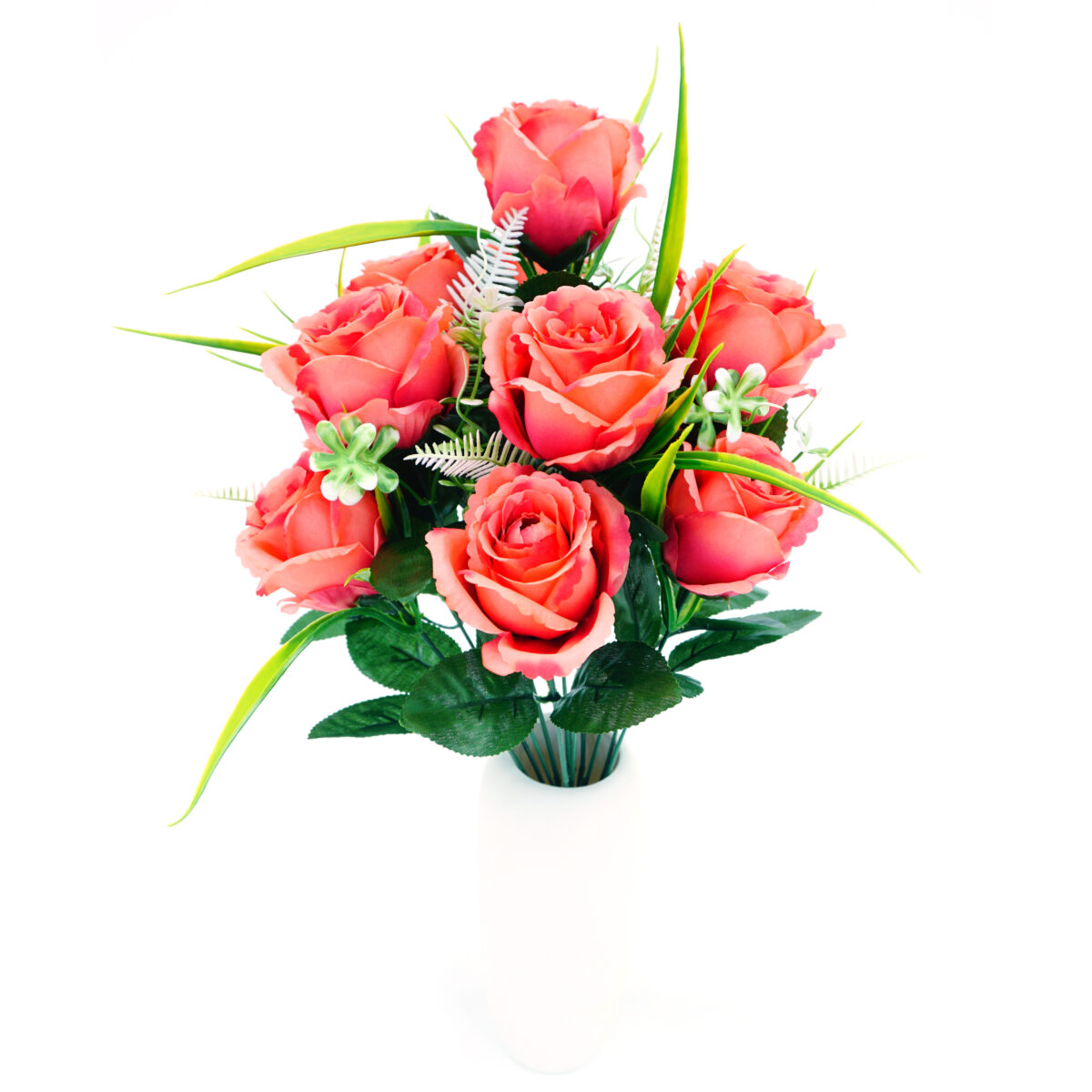 Minimalist Nordic Fake Flower Bundle with Soft Touch Material for Home Decor
