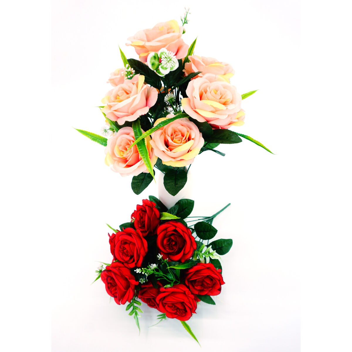 Retro Style Fake Flower Bouquet for Photography Studio or Artistic Decor - Image 3