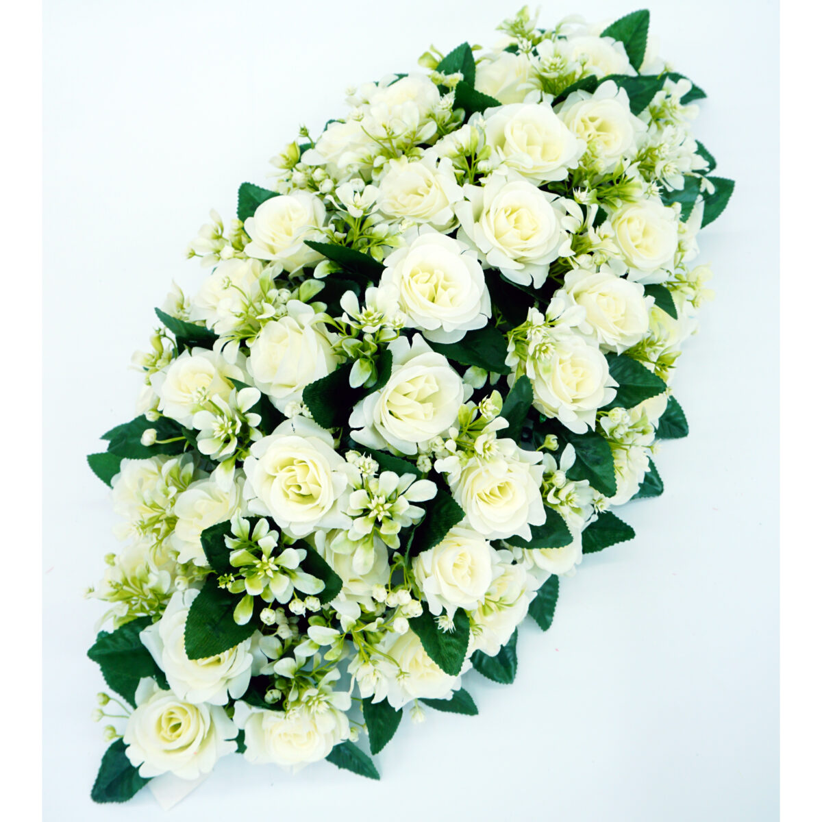 Stage Backdrop Artificial Flower Set for Weddings, Events or Studio Setup
