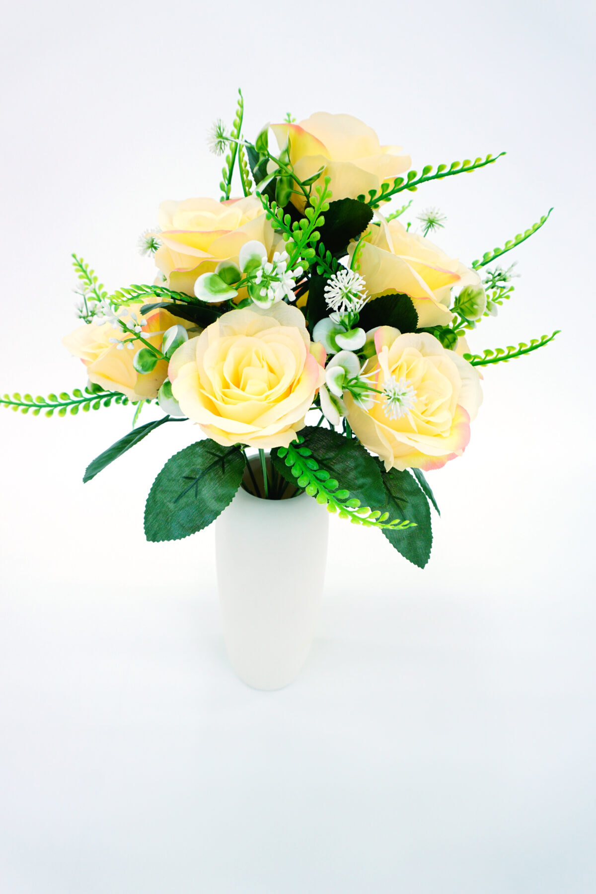 High Realistic Artificial Rose Bouquet for Bridal, Wedding and Living Room Decoration