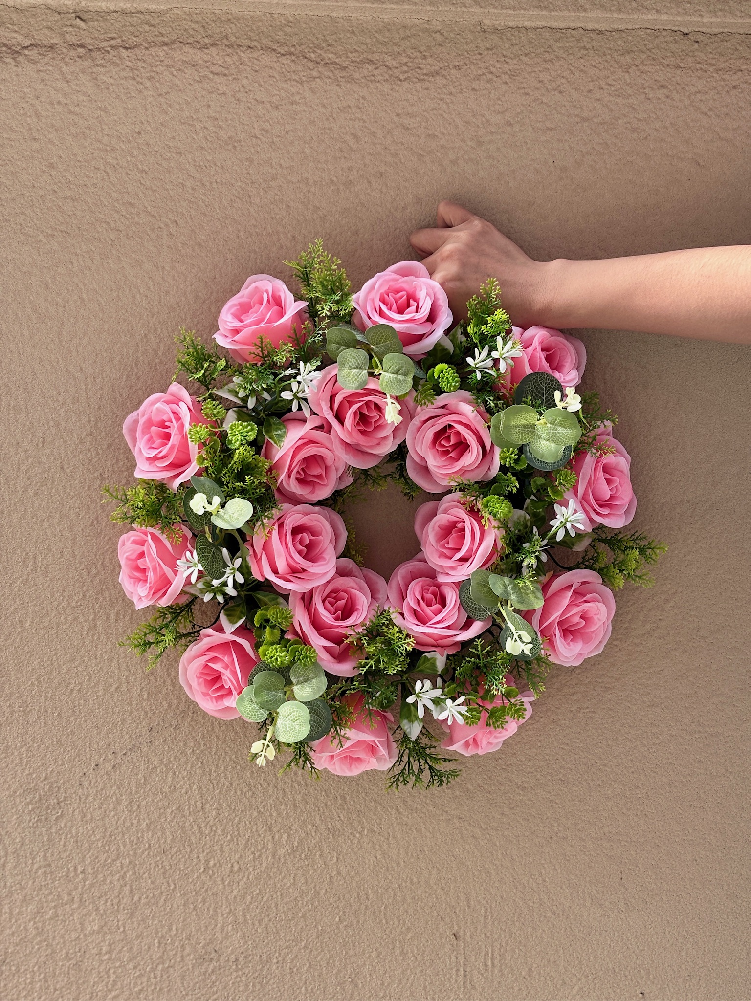 Artificial Rose Wreaths and Door Decorations - Image 2